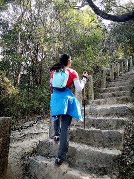 登山少女