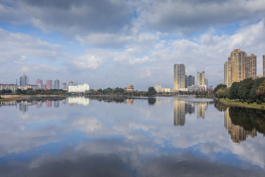 云南玉溪城市景观