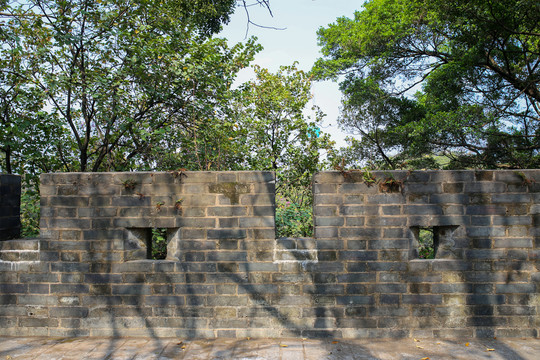 越秀公园古城墙