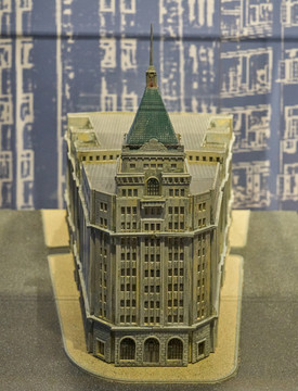 上海沙逊大厦模型
