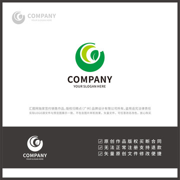C字母LOGO设计