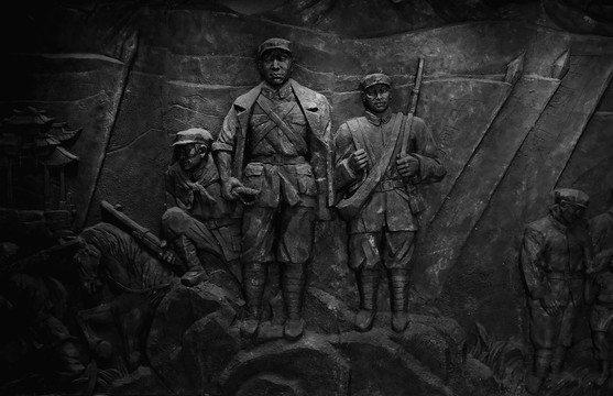 中国工农红军雕塑
