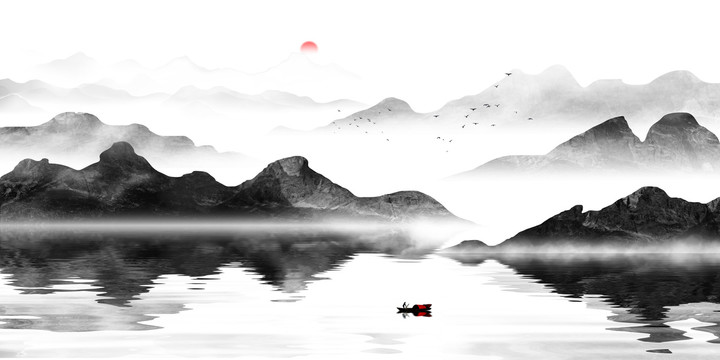 新中式山水