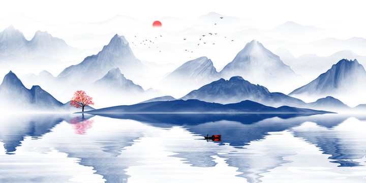 山水画