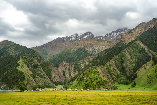 新疆独库公路沿途风景
