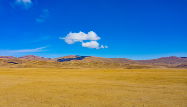 中国新疆巴音布鲁克草原秋季风光