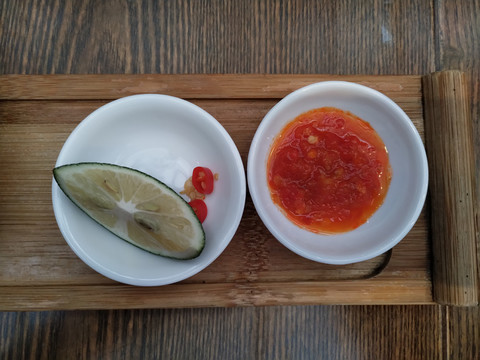 小料配菜柠檬