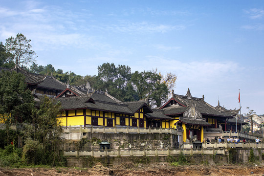 重庆天心寺建筑全景