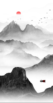 山水画