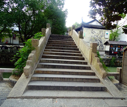 石板桥台阶