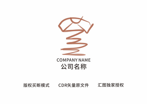 T恤LOGO标致设计