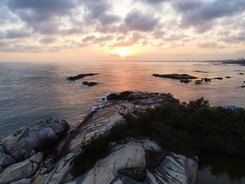 海南文昌石头公园海景