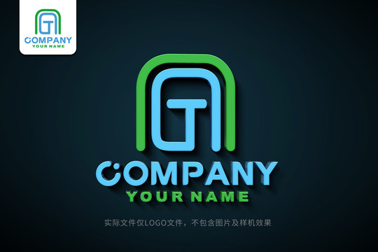 字母GT标志TG