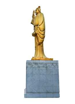 李畋铜像