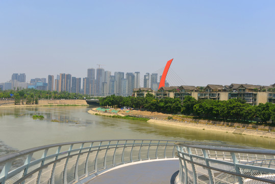 成都锦江及世纪城路跨府河大桥