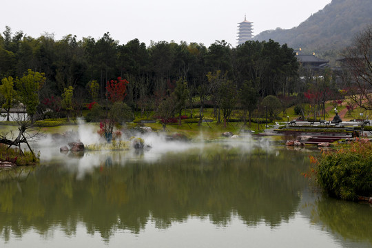 南京牛首山文化园景观