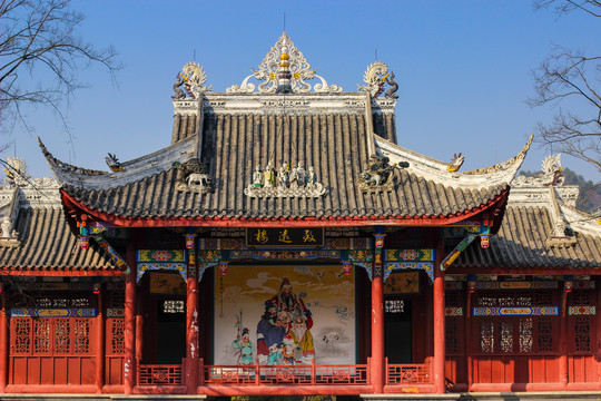 中式戏台