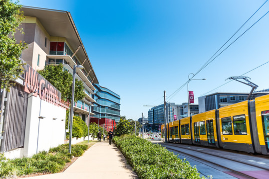 澳大利亚布里斯班城市建筑风光