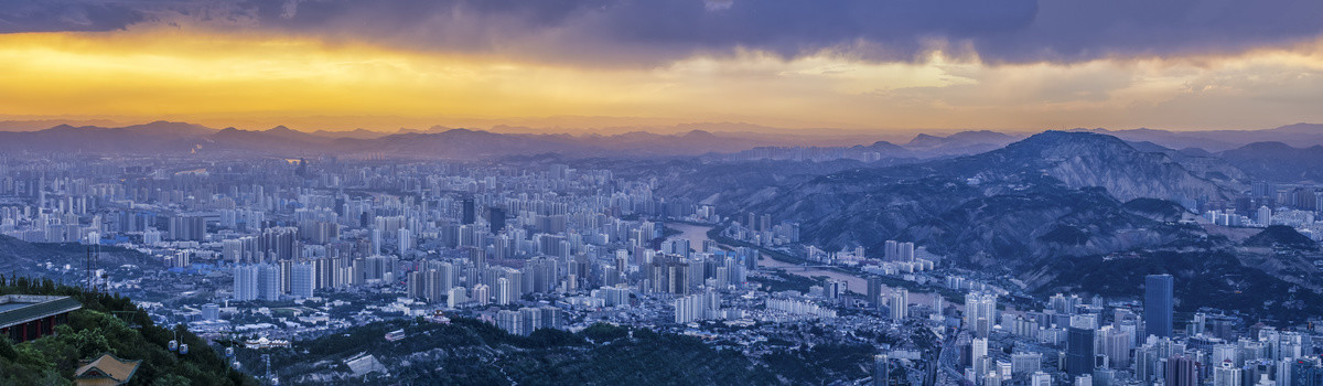 兰州南山全景