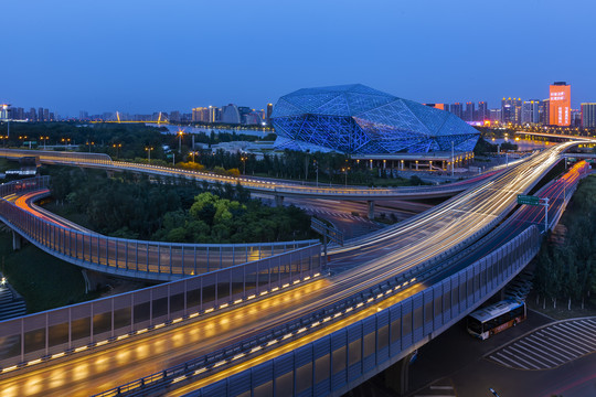 沈阳盛京大剧院夜景