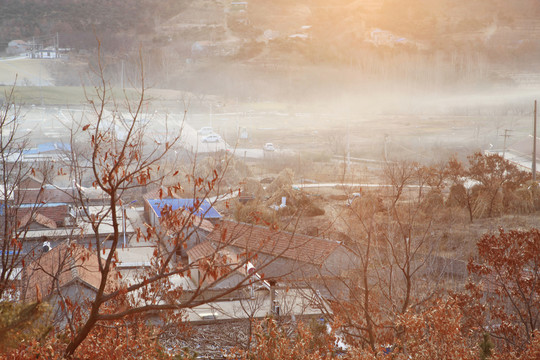 山村的早晨