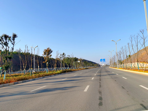 高速公路景观绿化