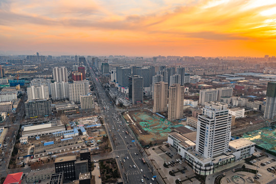 淄博市张店区城市风貌