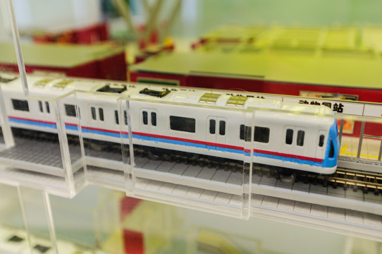 广东地铁博物馆设备模型