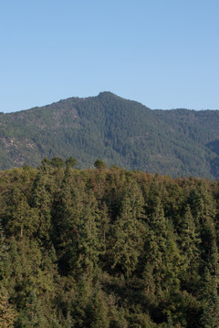山峰景色