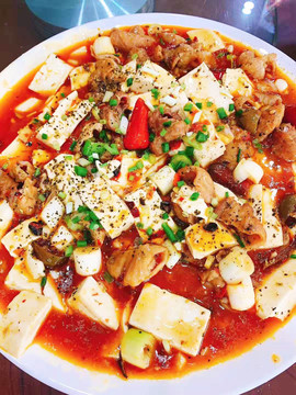 椒麻豆腐
