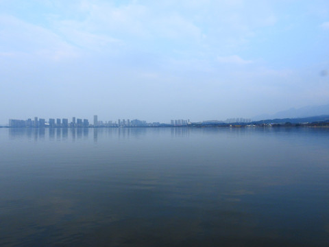 九江八里湖全景