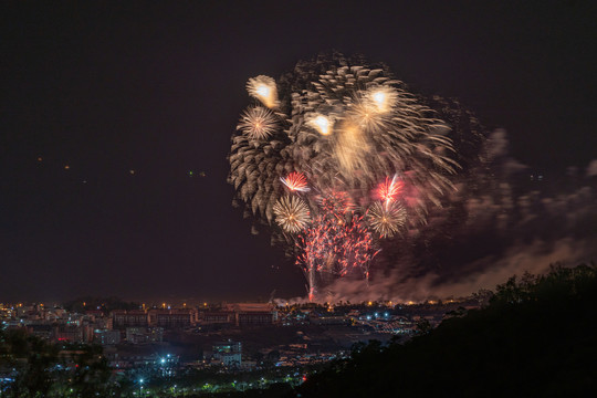 2021厦门海峡两岸烟花秀