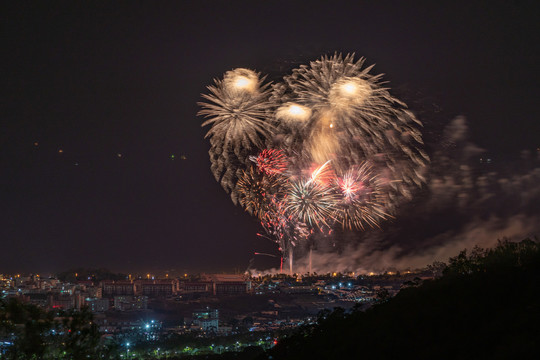 2021厦门海峡两岸烟花秀