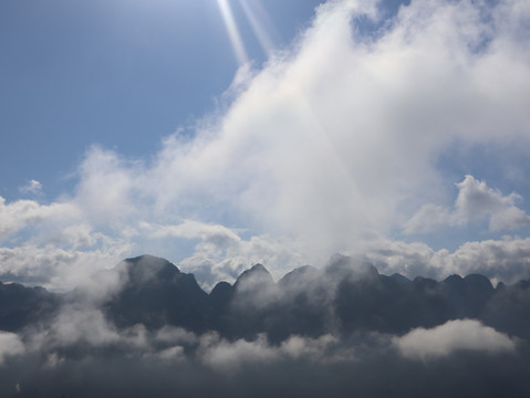 山间云层