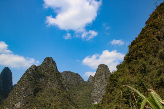 桂林的山