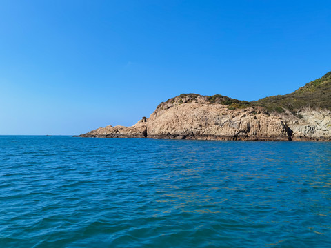 海洋小岛风景