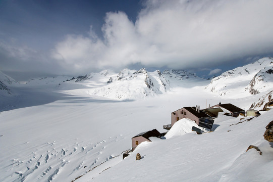 雪山冰山冰川国外风景