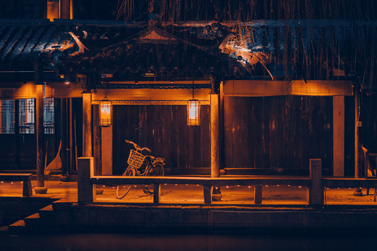 周庄夜景