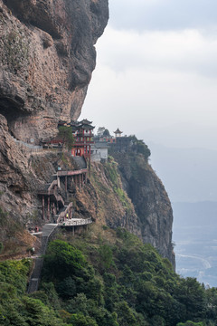 漳州平和灵通岩灵通寺黄昏