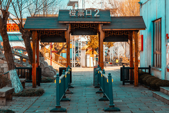周庄检票口