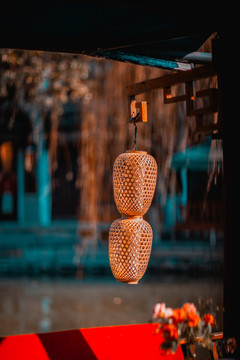 竹编灯笼