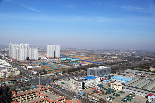 都市风光俯瞰