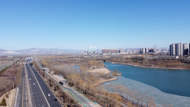 太原汾河公园滨河西路