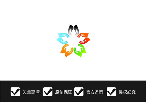 公益合作爱心LOGO