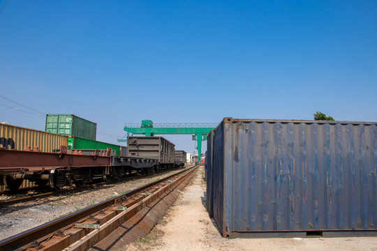 铁路运输集装箱