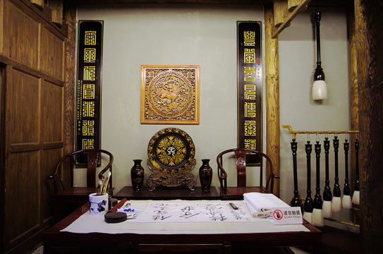 中式书画室