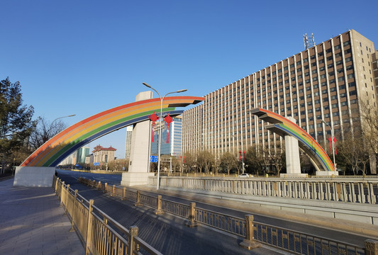 建国门彩虹桥