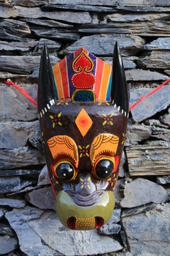 羌族傩戏面具