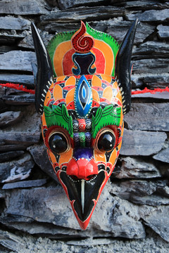 羌族面具