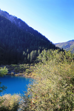 九寨沟海子山川